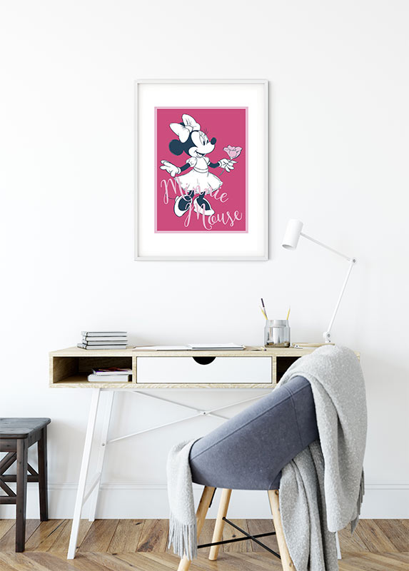 Art print by frame / Mouse \