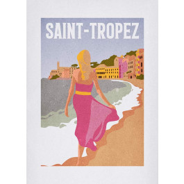 14.09 Poster Saint-Tropez\