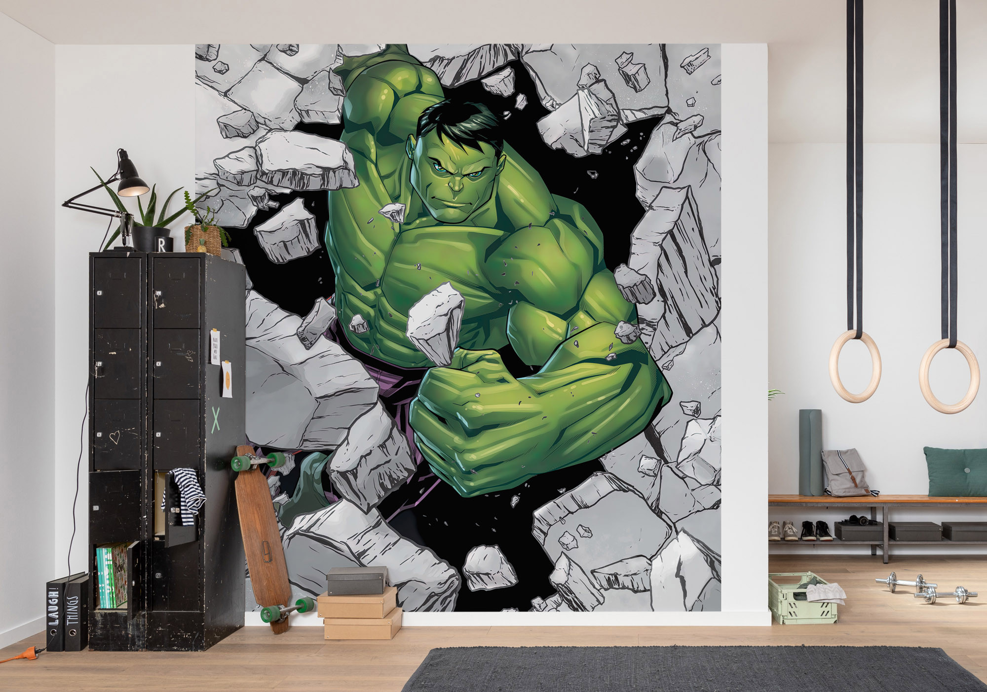 Movie Avenger Superhero Thor with his Hammer Sky Lightning Wall Mural –  beddingandbeyond.club
