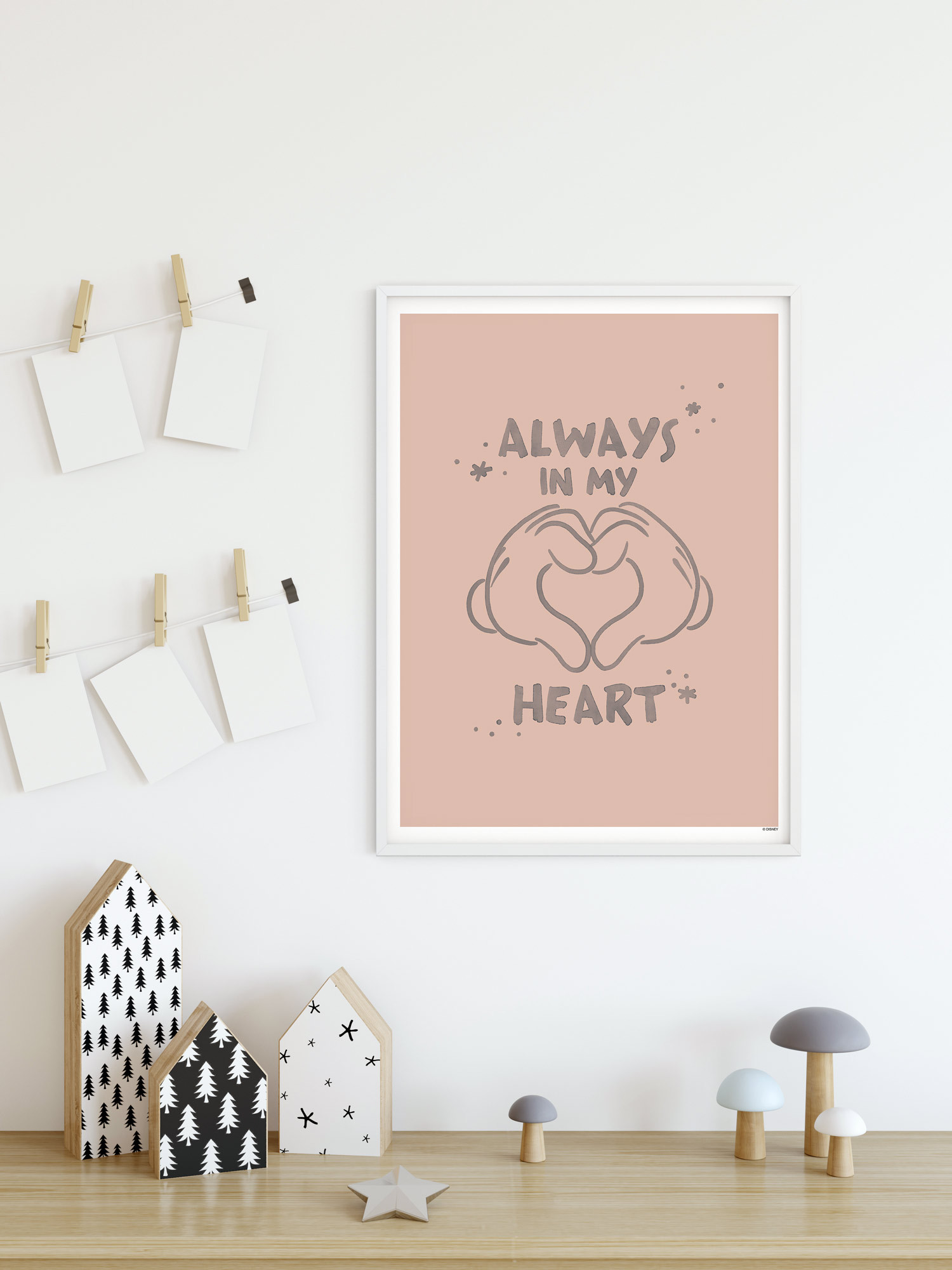 Art print Mickey Endless Love with / without frame by Disney from 16.34 €