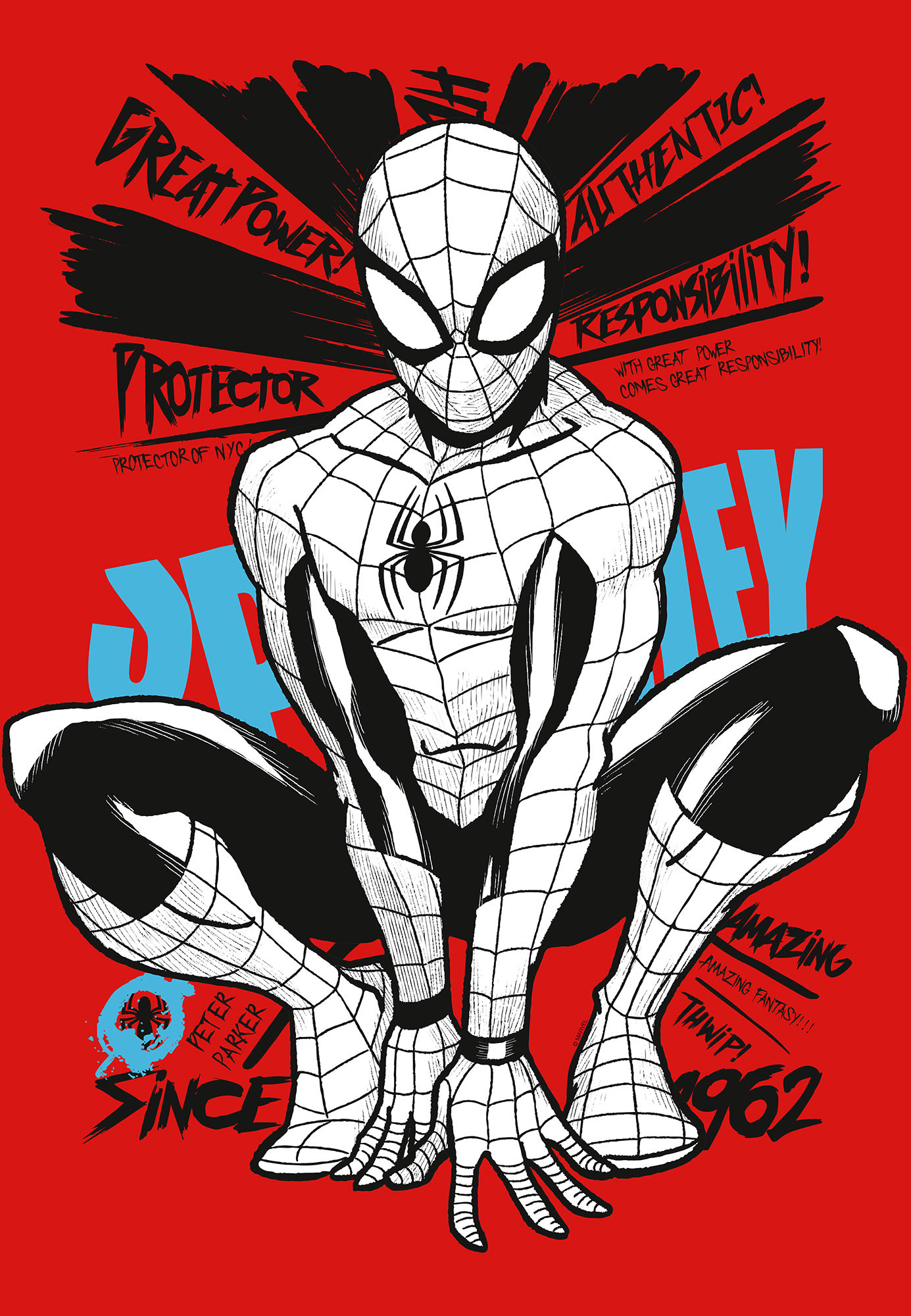 Canvas print Spider-Man Protector of NYC by Komar® I only 24.50 €