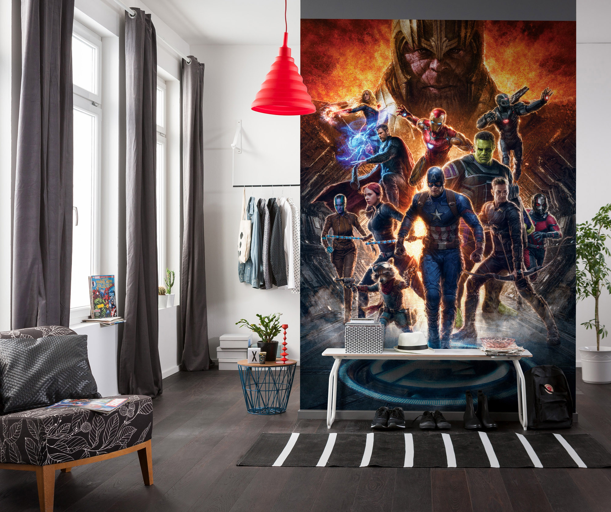 Papier Peint Panoramique  Papier peint numériquee Avengers Unite de  Komar®