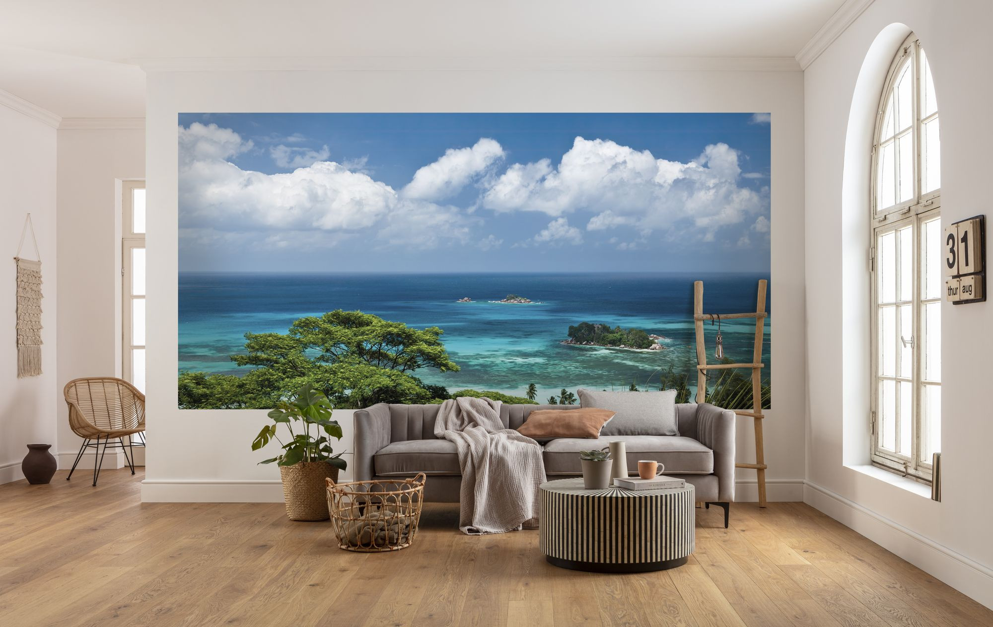 Papier peint panoramique Summery Spots L.400xH.250cm - KOMAR - Mr