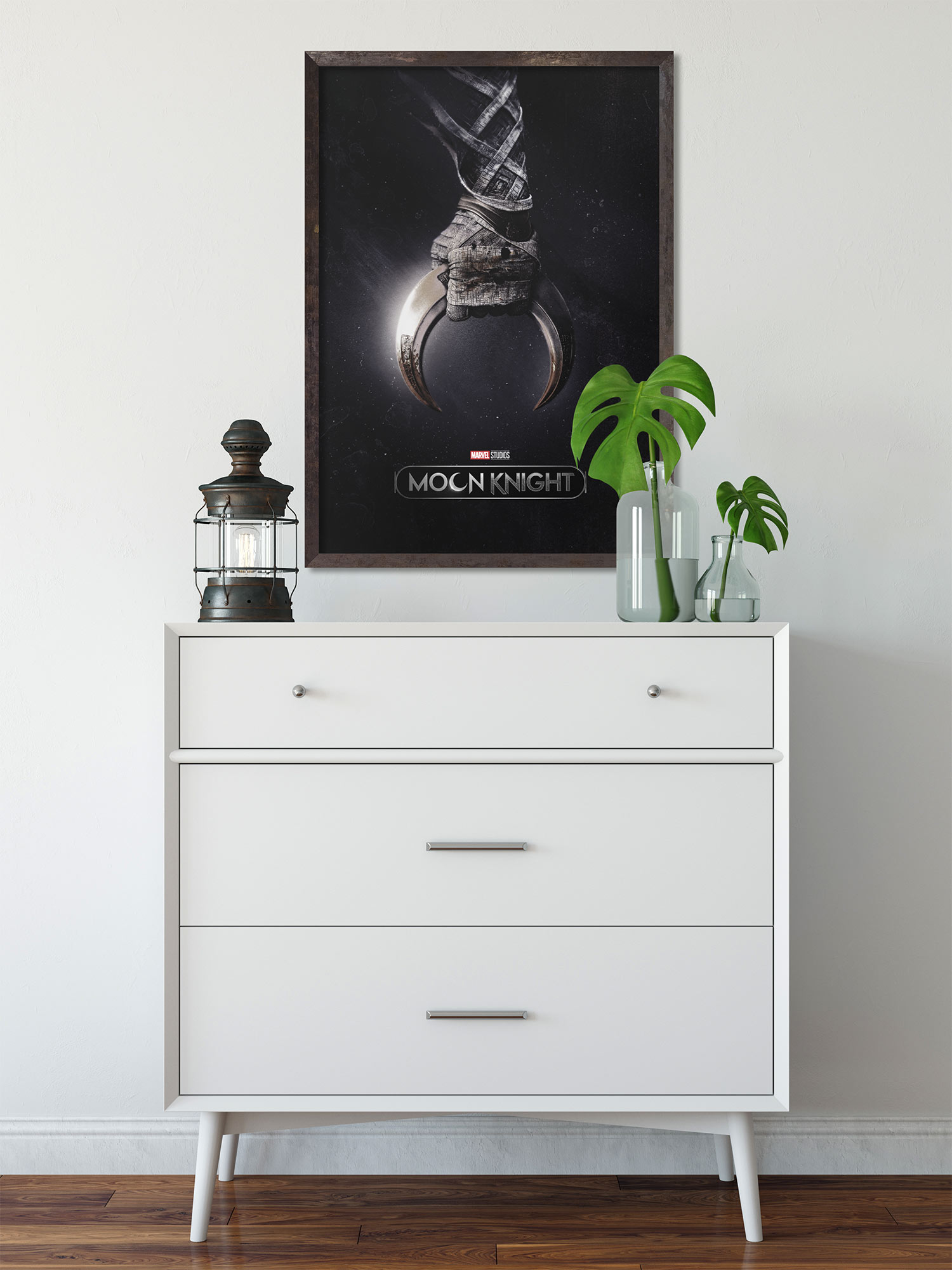 Art print Moon Knight - Lunar Cycle 30x40cm with / without frame by Star  Wars from 16.34 €