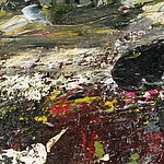 Detail of dark colours